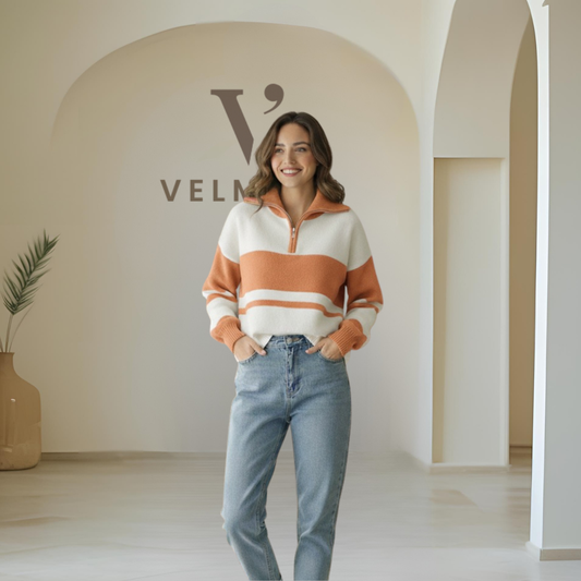 (S) Soft Touch Knit Sweater