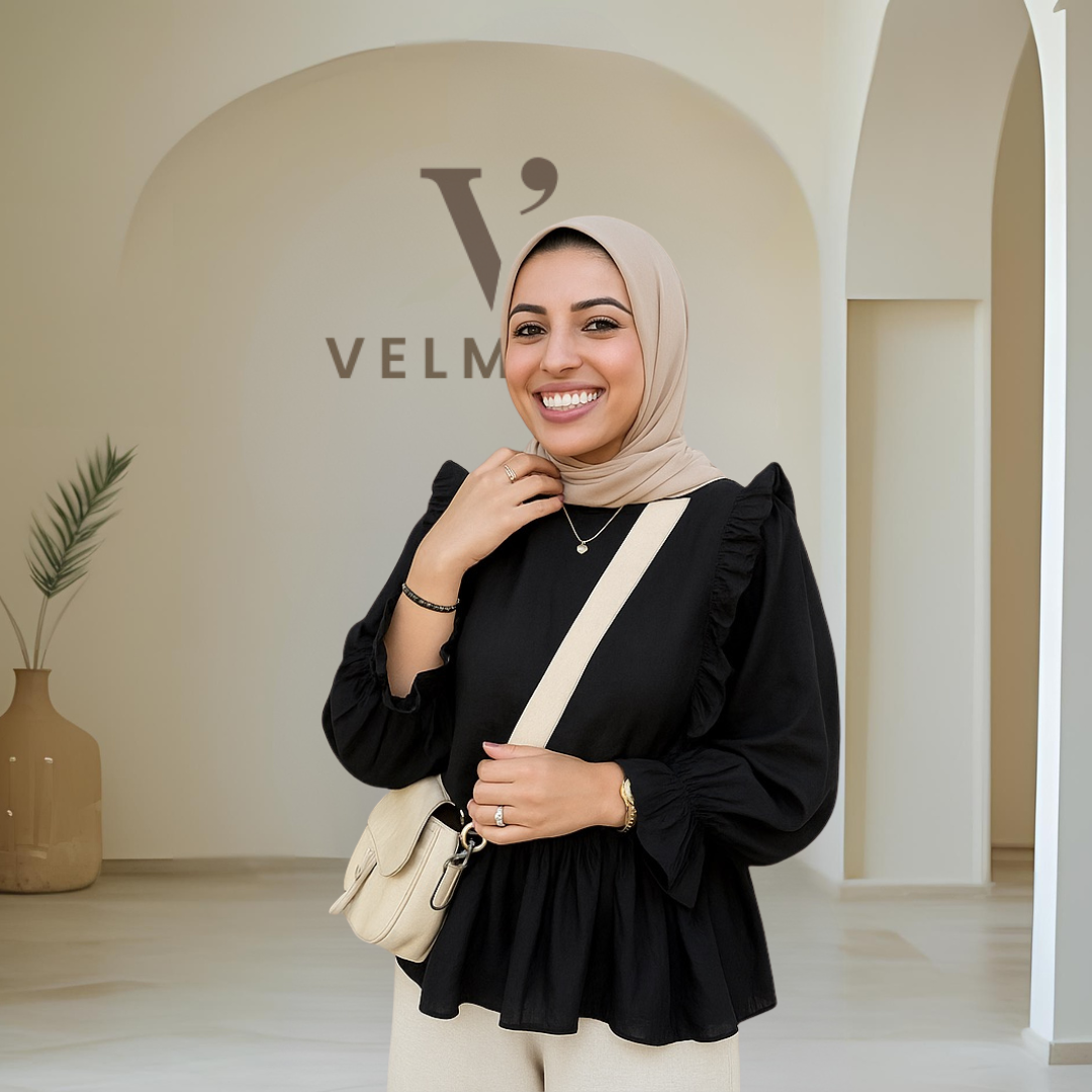 The Ruffle Linen – French Blouse