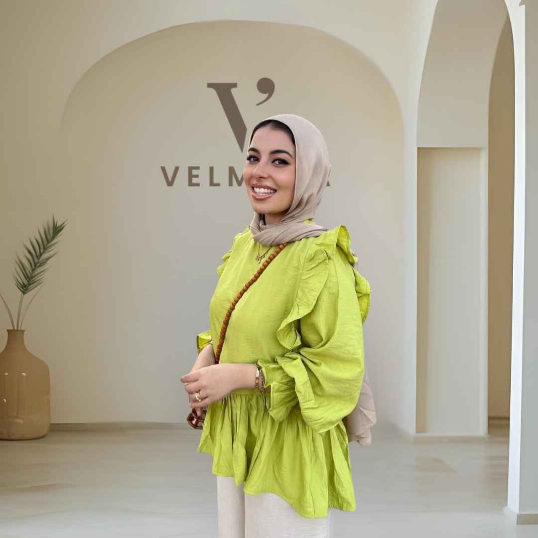 The Ruffle Linen – French Blouse