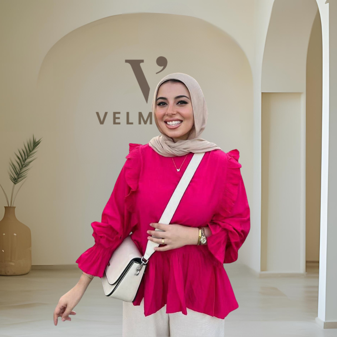 The Ruffle Linen – French Blouse