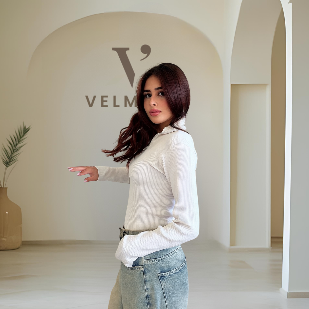 (B) Zipper Knit Basic