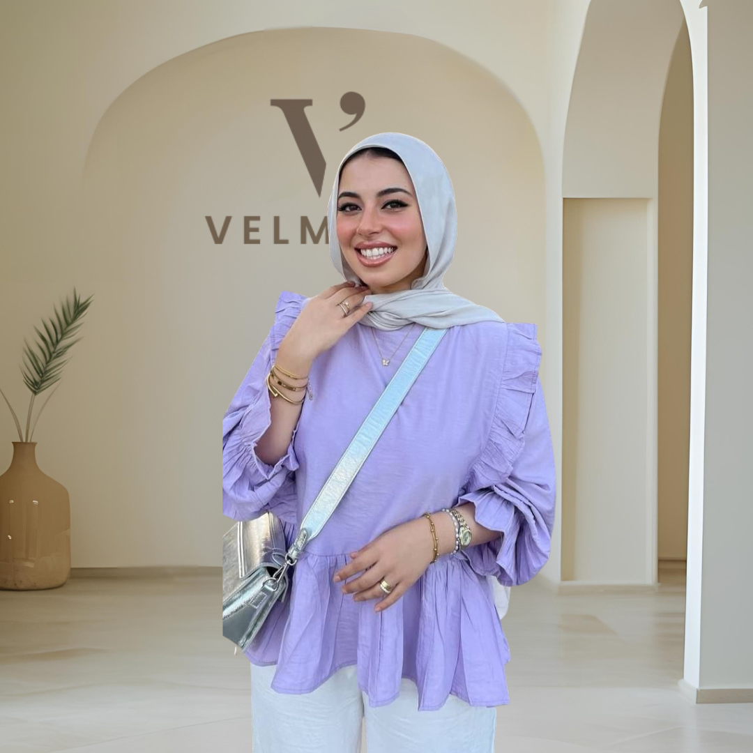 The Ruffle Linen – French Blouse