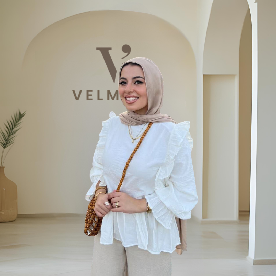 The Ruffle Linen – French Blouse
