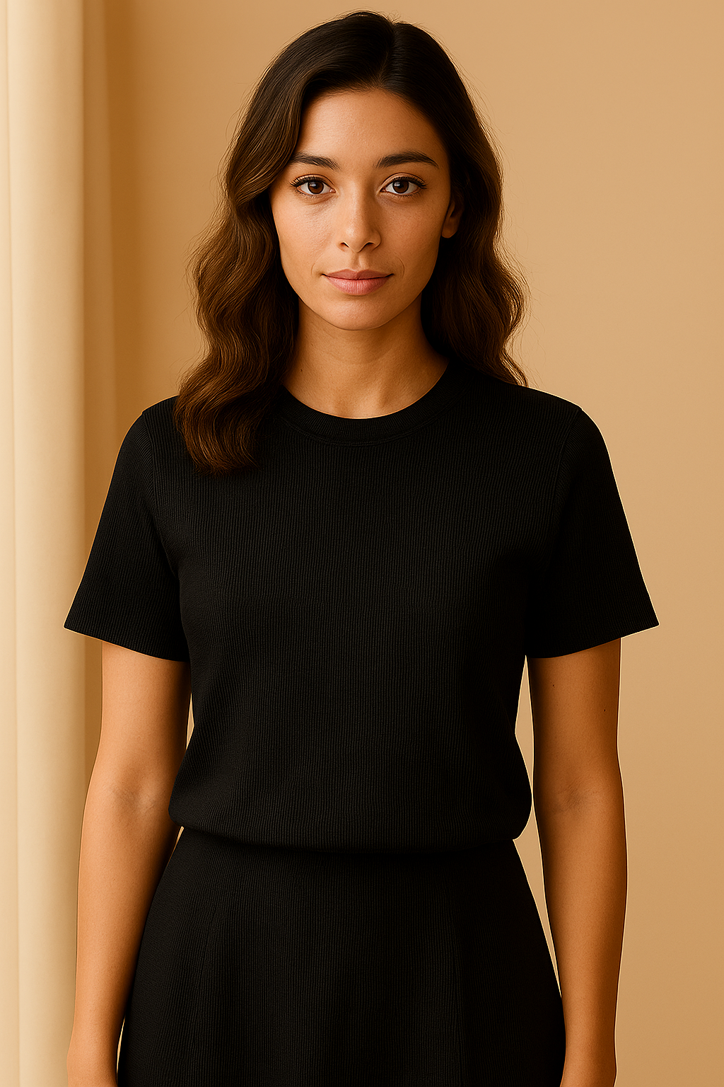 Velmora Basic plain Tee