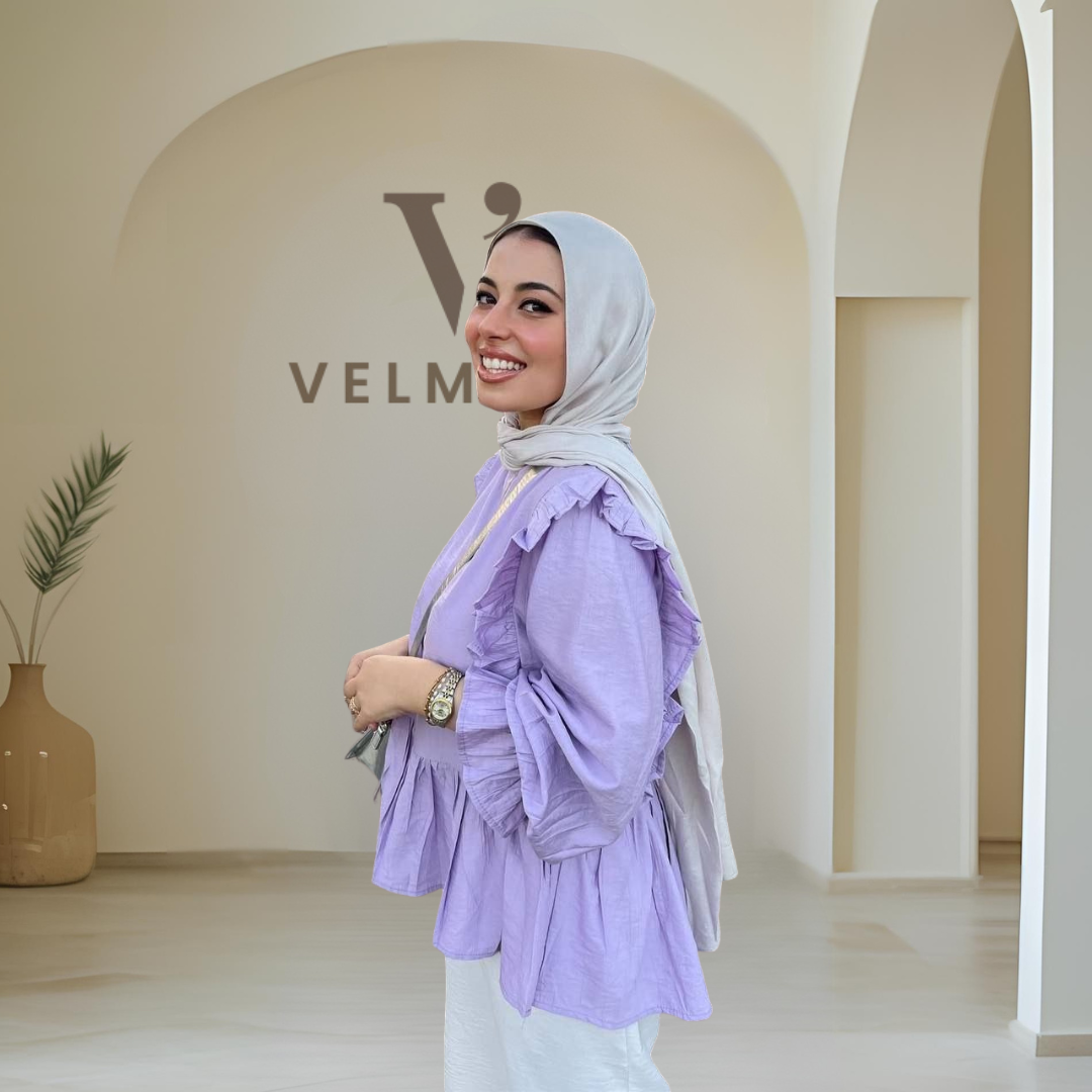 The Ruffle Linen – French Blouse