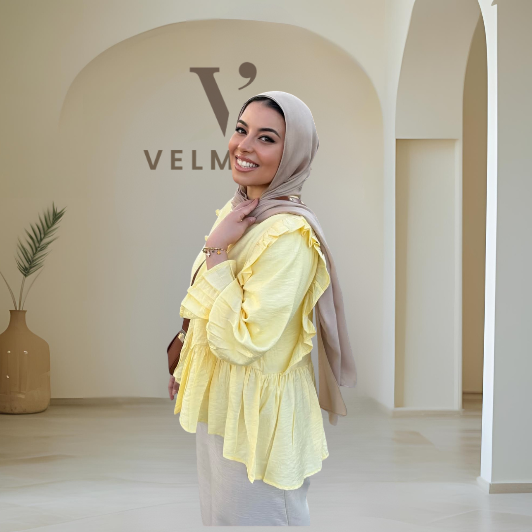 The Ruffle Linen – French Blouse