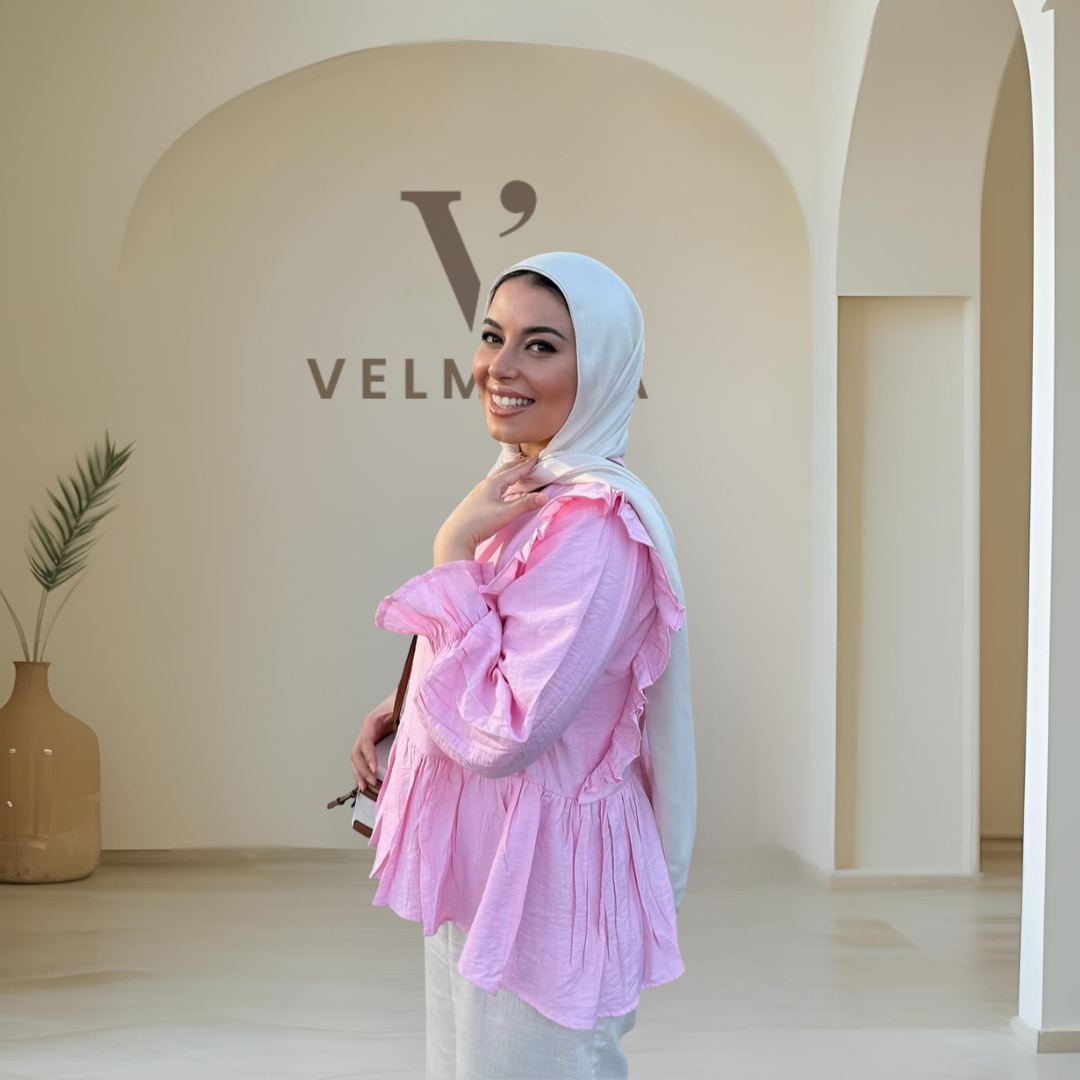 The Ruffle Linen – French Blouse