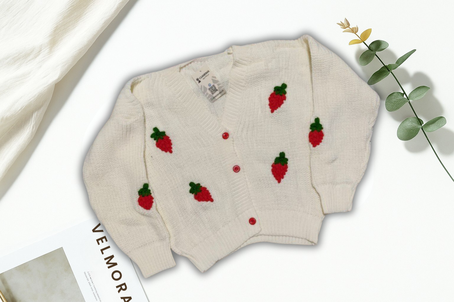 (C) Handmade Knit Cardigan