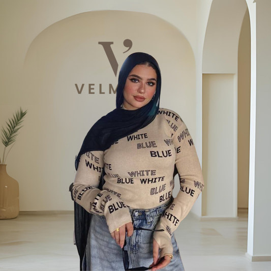 (B) White Blue Basic