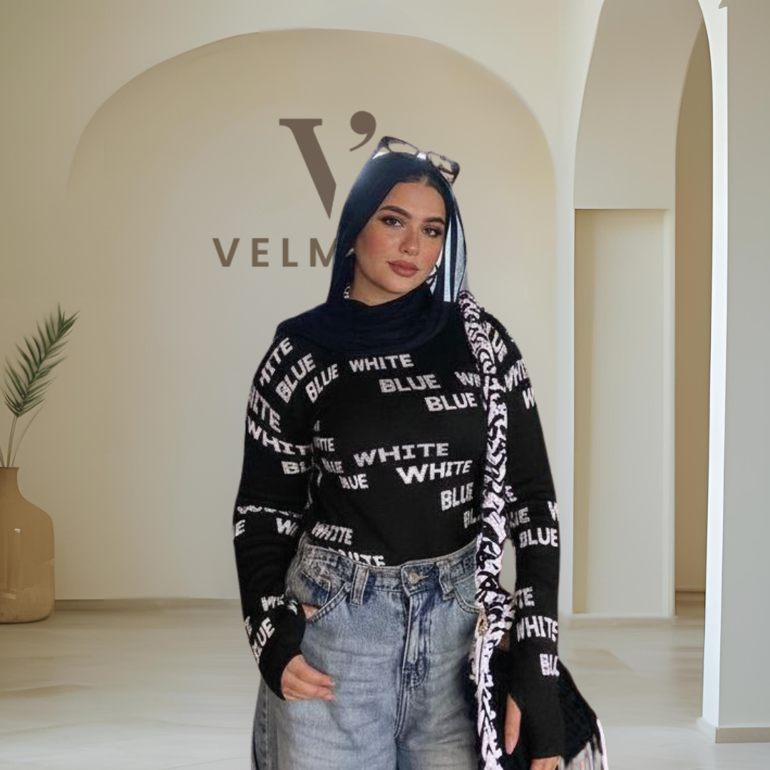 (B) White Blue Basic