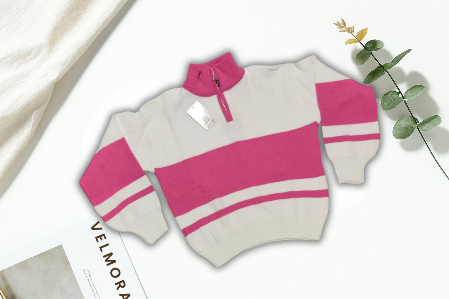 (S) Soft Touch Knit Sweater