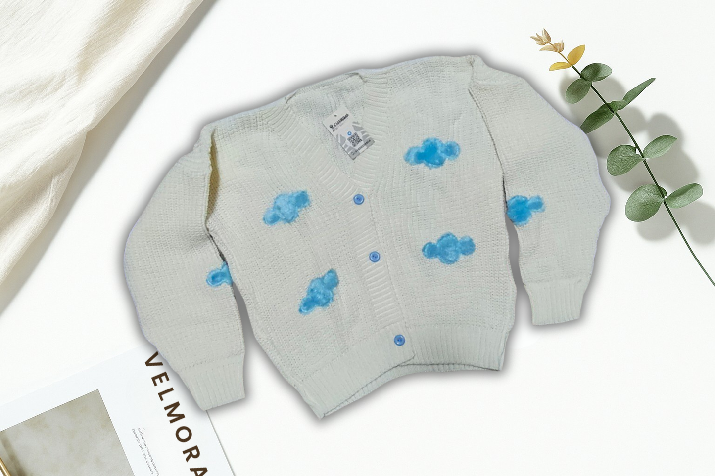 (C) Handmade Knit Cardigan