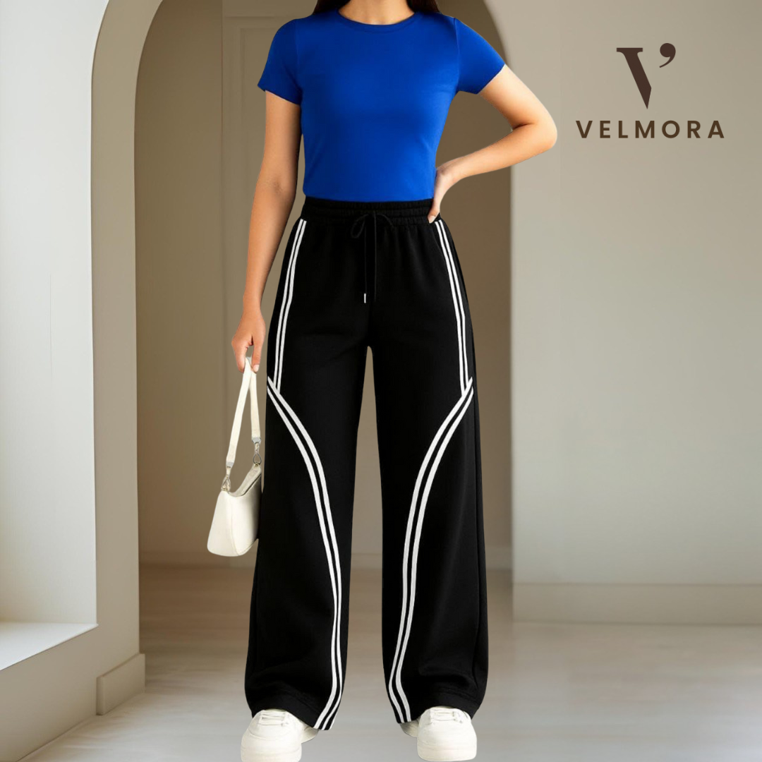 سويت بانتس بخطوط جانبية - Side Stripe Sweatpants