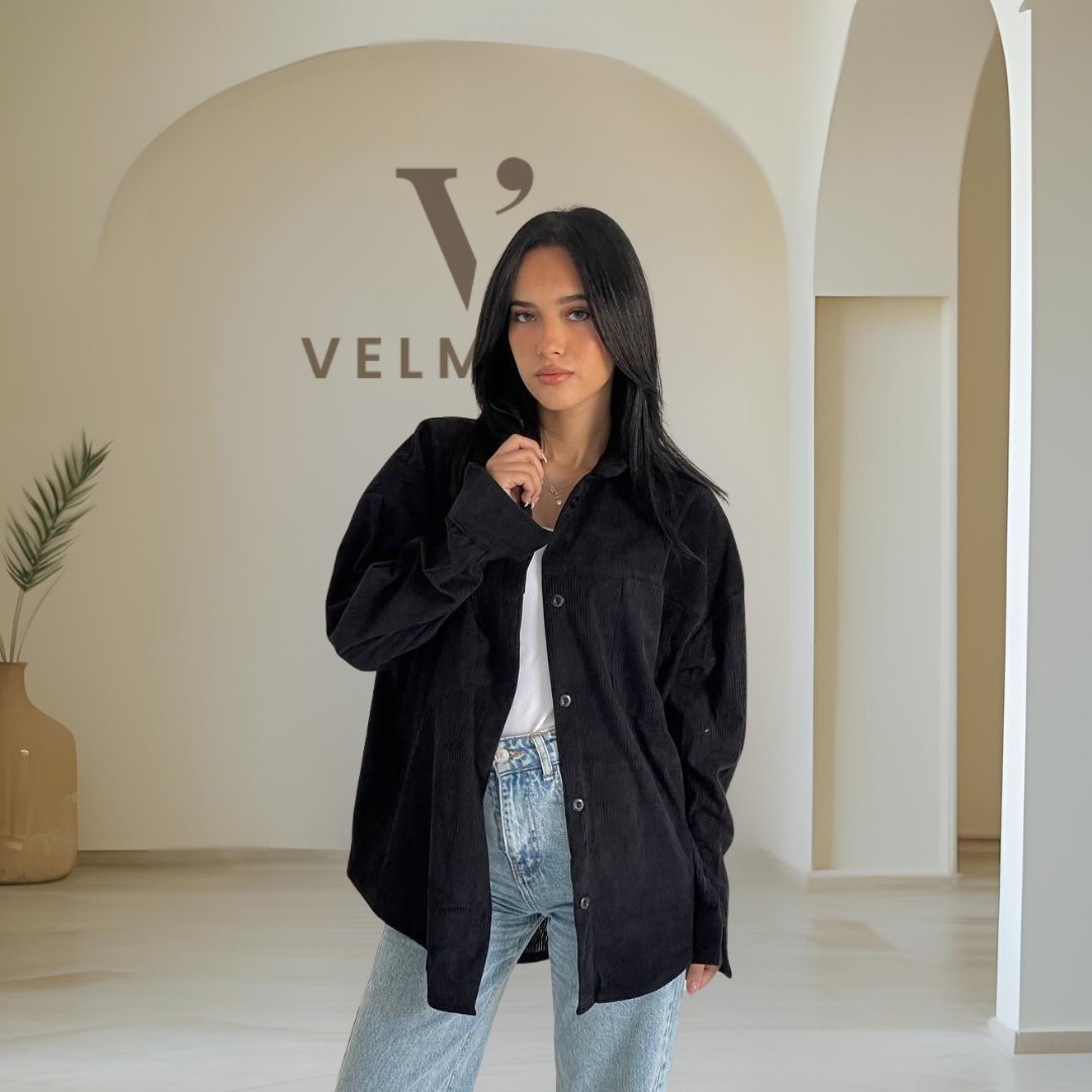 Corduroy Oversized Shirt