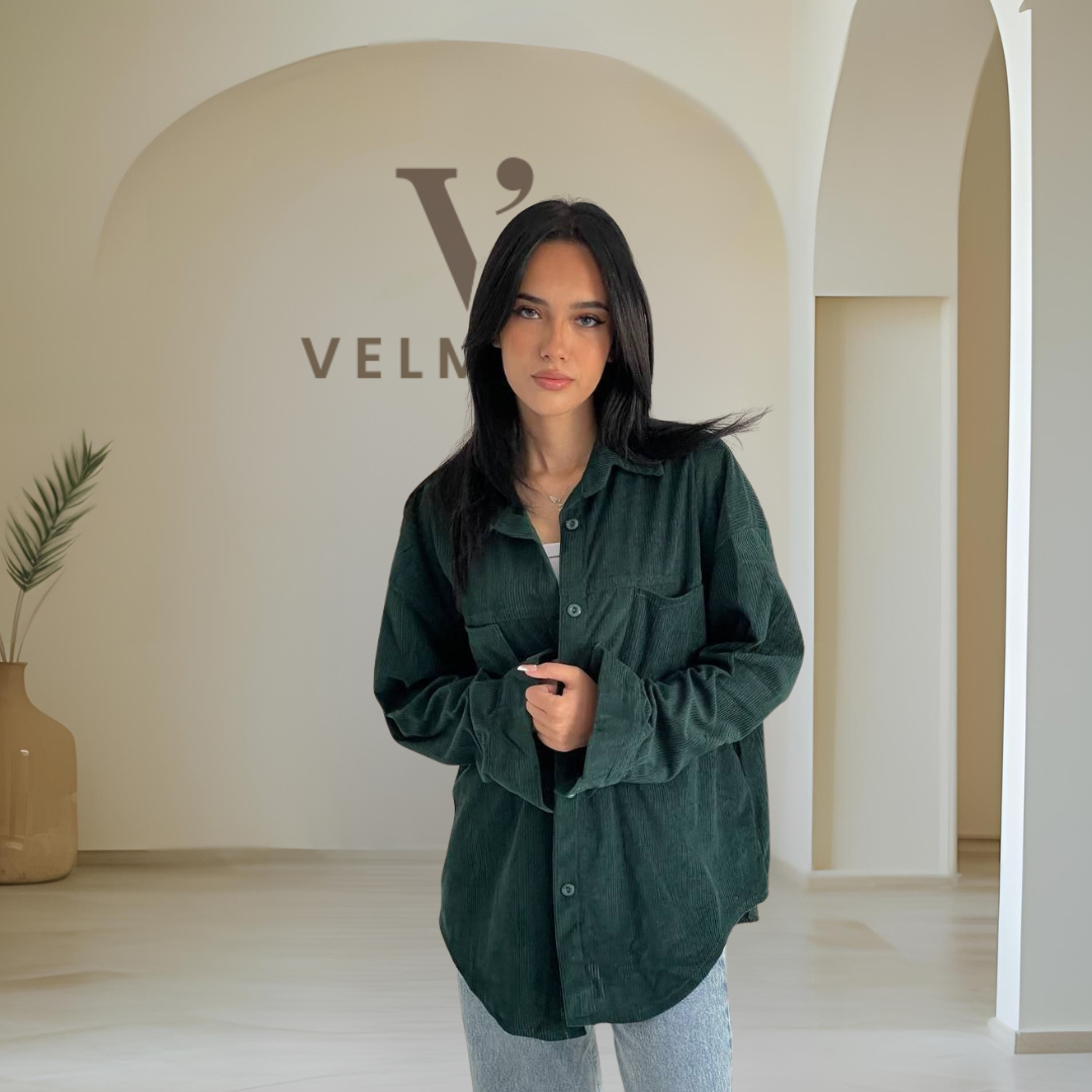Corduroy Oversized Shirt