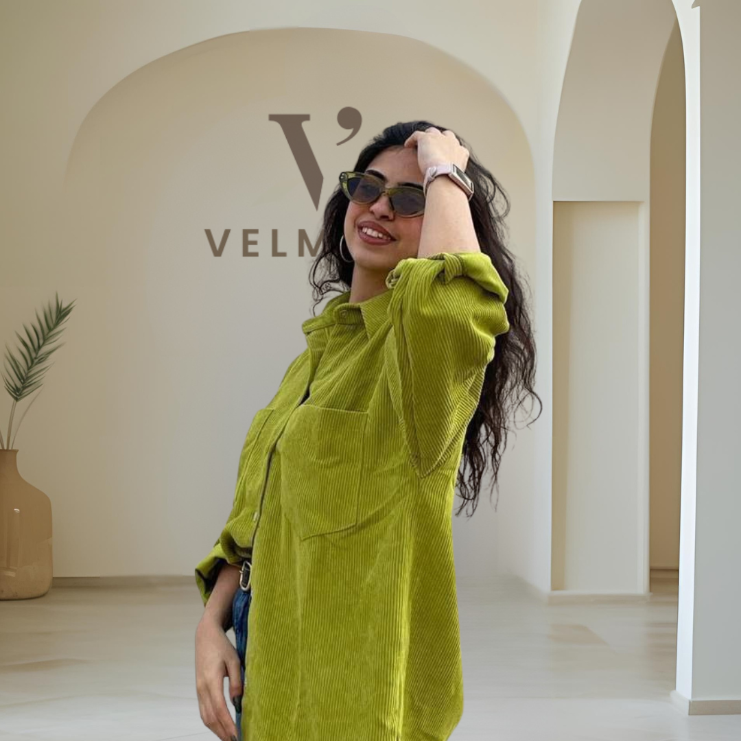 Corduroy Oversized Shirt